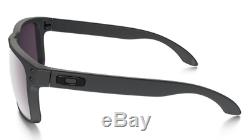 Oakley Holbrook OO9102-B5 Steel Grey Polarized Prizm Daily Lens Sunglasses New