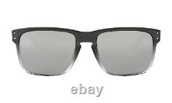 Oakley Holbrook POLARIZED Sunglasses OO9102-A9 Dark Ink Fade With Chrome Lens 57MM
