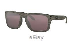 Oakley Holbrook POLARIZED Sunglasses OO9102-B7 Woodgrain WithPRIZM Daily Lens 57MM