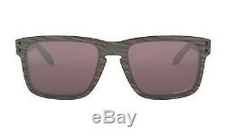 Oakley Holbrook POLARIZED Sunglasses OO9102-B7 Woodgrain WithPRIZM Daily Lens 57MM