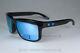 Oakley Holbrook Polarized Sunglasses Oo9102-c1 Polished Black Withprizm Deep Water