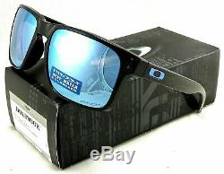 Oakley Holbrook POLARIZED Sunglasses OO9102-C1 Polished Black WithPRIZM Deep Water