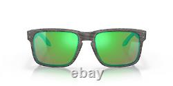 Oakley Holbrook POLARIZED Sunglasses OO9102-J855 Woodgrain /PRIZM Shallow Water