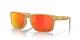 Oakley Holbrook Polarized Sunglasses Oo9102-y855 Stone Desert Tan With Prizm Ruby