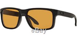 Oakley Holbrook Polarized Men's Matte Black Sunglasses OO9102 9855