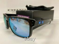 Oakley Holbrook Polished Black / Prizm Deep Water Polarized Lens OO9102-C1 NEW