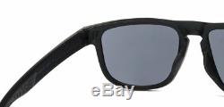 Oakley Holbrook R Sunglasses OO9377-0155 Matte Black Frame Grey Lens 9377 01