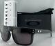 Oakley Holbrook Square Sunglasses Oo9102-01 Matte Black Warm Grey Lenses New