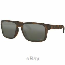 Oakley Holbrook Sunglasses Matte Brown Tortoise withPrizm Black Men OO9102 F455
