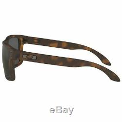Oakley Holbrook Sunglasses Matte Brown Tortoise withPrizm Black Men OO9102 F455