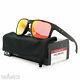 Oakley Holbrook Sunglasses Oo9102-51 Matte Black / Ruby Iridium Polarized Lens
