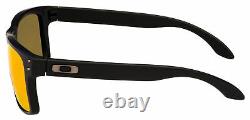 Oakley Holbrook Sunglasses OO9102-E255 Matte Black Prizm Ruby Lens