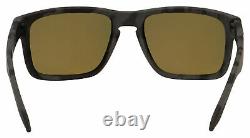 Oakley Holbrook Sunglasses OO9102-E955 Black Camo Prizm Ruby Lens