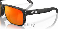 Oakley Holbrook Sunglasses OO9102-E955 Black Camo With PRIZM Ruby Lens