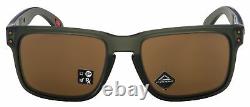 Oakley Holbrook Sunglasses OO9102-G655 Matte Olive Ink Prizm Tungsten Lens