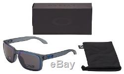 Oakley Holbrook Sunglasses OO9102-G955 Crystal Black Prizm Grey Fire and Ice