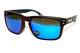 Oakley Holbrook Sunglasses Oo9102-w655 Matte Black Red Shift / Prizm Sapphire