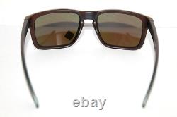 Oakley Holbrook Sunglasses OO9102-W655 Matte Black Red Shift / PRIZM Sapphire