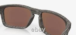 Oakley Holbrook Sunglasses Woodgrain / Prizm Deep Water Polarized Oo9102-j955