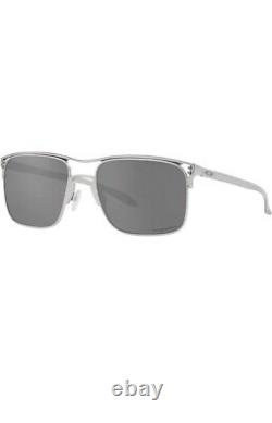 Oakley Holbrook Ti Satin Chrome Titanium frame Prizm Black sunglasses 006048 NEW