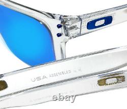 Oakley Holbrook XL Clear Frame Prizm Sapphire Polarized Lens Sunglasses 0OO9417