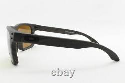 Oakley Holbrook XL POLARIZED Sunglasses OO9417-0659 Woodgrain With PRIZM Tungsten