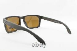 Oakley Holbrook XL POLARIZED Sunglasses OO9417-0659 Woodgrain With PRIZM Tungsten