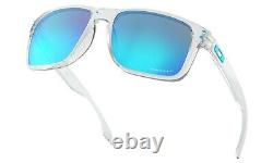 Oakley Holbrook XL POLARIZED Sunglasses OO9417-0759 Clear With PRIZM Sapphire