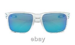 Oakley Holbrook XL POLARIZED Sunglasses OO9417-0759 Clear With PRIZM Sapphire