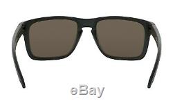 Oakley Holbrook XL Sunglasses OO9417-0159 Matte Black Frame With Warm Grey Lens