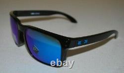 Oakley Holbrook XL Sunglasses OO9417-0359 Polished Black/Prizm Sapphire NEW