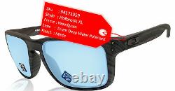 Oakley Holbrook XL Woodgrain Prizm Deep Water Polarized Blue Sunglasses 0OO9417