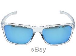 Oakley Holston OO9334-13 Sunglasses Polished Clear Prizm Sapphire Lens 9334 13