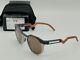 Oakley Hstn Sunglasses Matte Carbon Frame Prizm Tungsten Lens Bronze