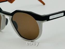 Oakley Hstn Sunglasses Matte Carbon Frame Prizm Tungsten Lens Bronze