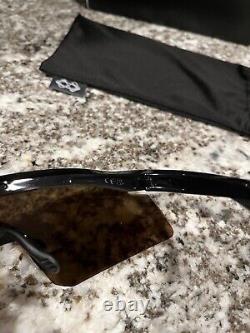 Oakley Hydra Prizm 24K Shield Men's Sunglasses 9229 Black Ink Frame 24K Gold Len