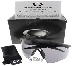 Oakley Industrial M-Frame Sunglasses 11-162 Matte Black Grey Lens ANSI Z87.1