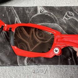 Oakley Jawbone 04-210 Sunglasses Red 62 18 Removable Lenses