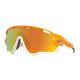 Oakley Jawbreaker Oo9290-09 Atomic Orange Fire Iridium Polarized Sunglasses