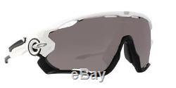Oakley Jawbreaker Polished White PRIZM Black Iridium Sunglasses OO9290 29 31