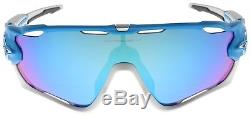 Oakley Jawbreaker Sunglasses OO9290-02 Sky Blue Sapphire Iridium Lens BNIB