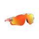 Oakley Jawbreaker Sunglasses Oo9290 37 Matte Clear Yellow Orange Hdo Lens 31mm