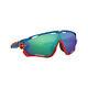 Oakley Jawbreaker Sunglasses Oo9290 42 Sapphire Blue Blue Green Prizm Lens 31mm