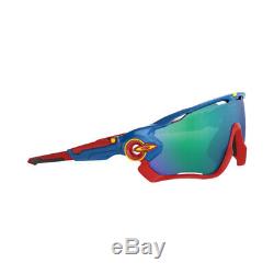 Oakley Jawbreaker Sunglasses OO9290 42 Sapphire Blue Blue Green Prizm Lens 31mm