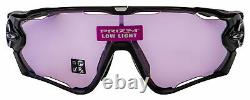 Oakley Jawbreaker Sunglasses OO9290-5431 Polished Black Prizm Low Light Lens