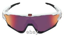 Oakley Jawbreaker sunglasses black white frame Prizm Road lens NEW 009290-05