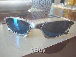 Oakley Juliet X Metal sunglasses X Metal & Plasma frame blue Ice Iridium lenses