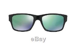 Oakley Jupiter Squared Sunglasses 56mm (Polished Black / Jade Iridium) OO9135-05