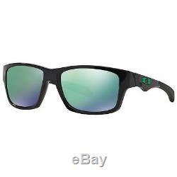Oakley Jupiter Squared Sunglasses Polished Black/ Jade Iridium 56mm