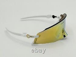 Oakley Kato Sunglasses Mark Cavendish Limited White Frame / 24k Prizm Gold Lens